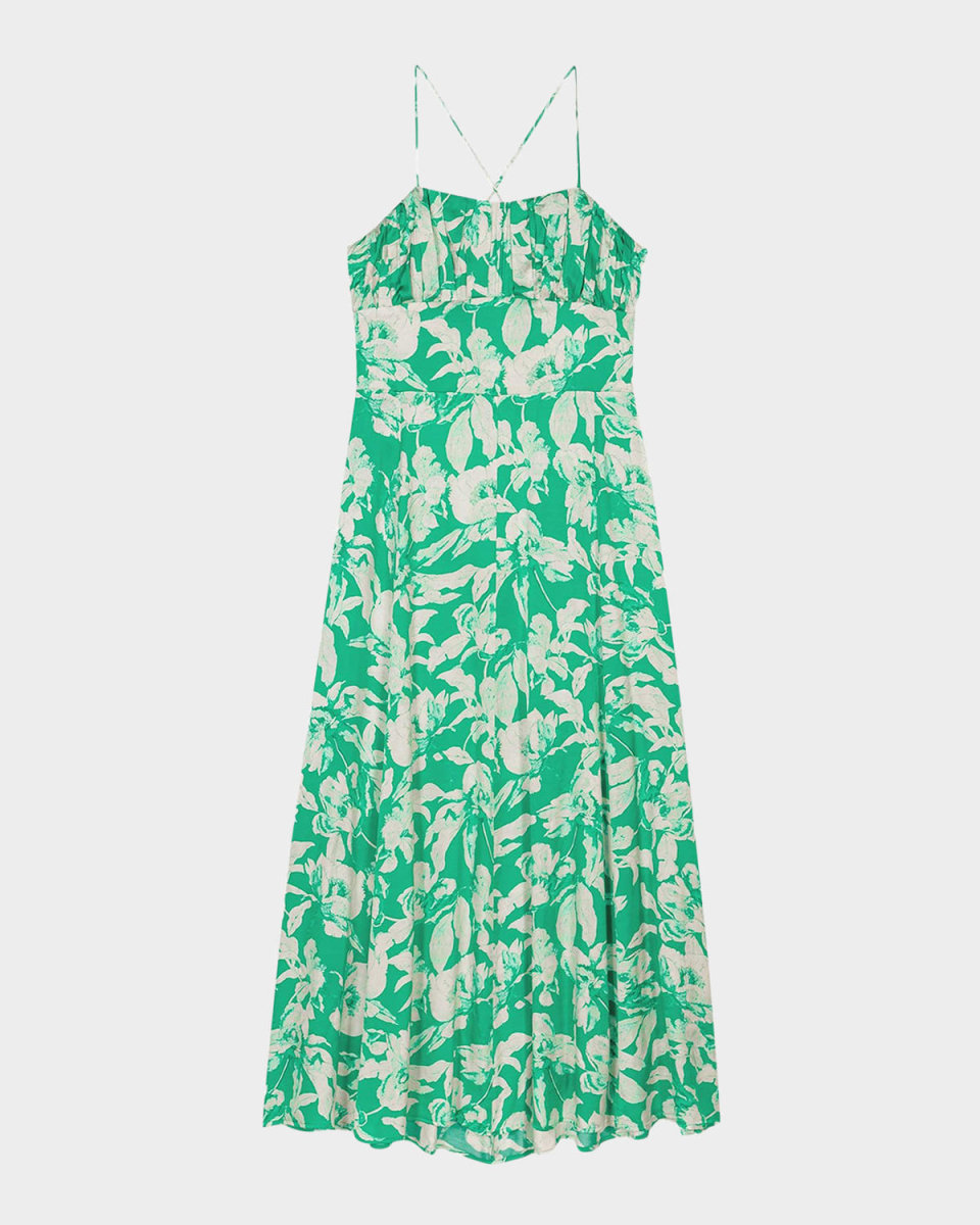 Ropa Floral Midi Dress
